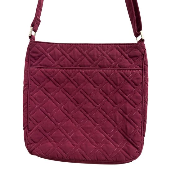 Vera Bradley Maroon Quilted Crossbody Bag - Picture 2 of 12